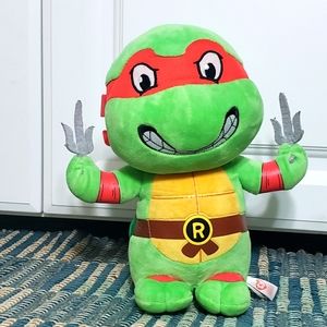 🦖TMNT Raphael 10" Plush TY Beanie Baby🦖